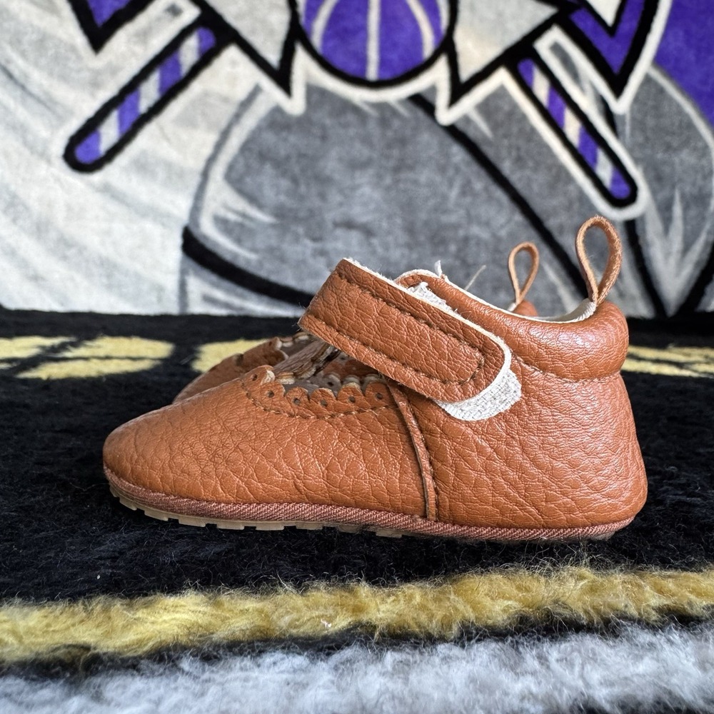 Size 1c - Lucky Brand Brown Baby Toddler Shoes